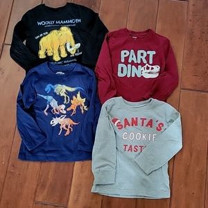 Bundle Carter's Boys LS Tees sz 3T